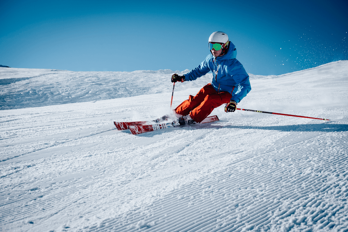 Courchevel 1850 ski resort in the French Alps
